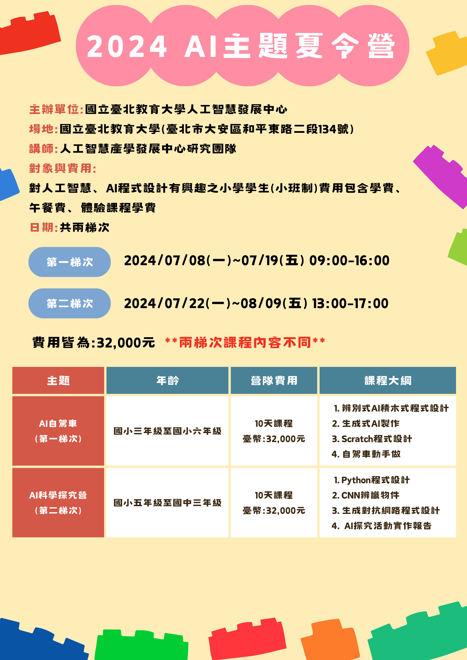 2024 AI夏令營