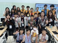 國北教大AI產學發展中心與課傳所凱比機器人營隊圖片